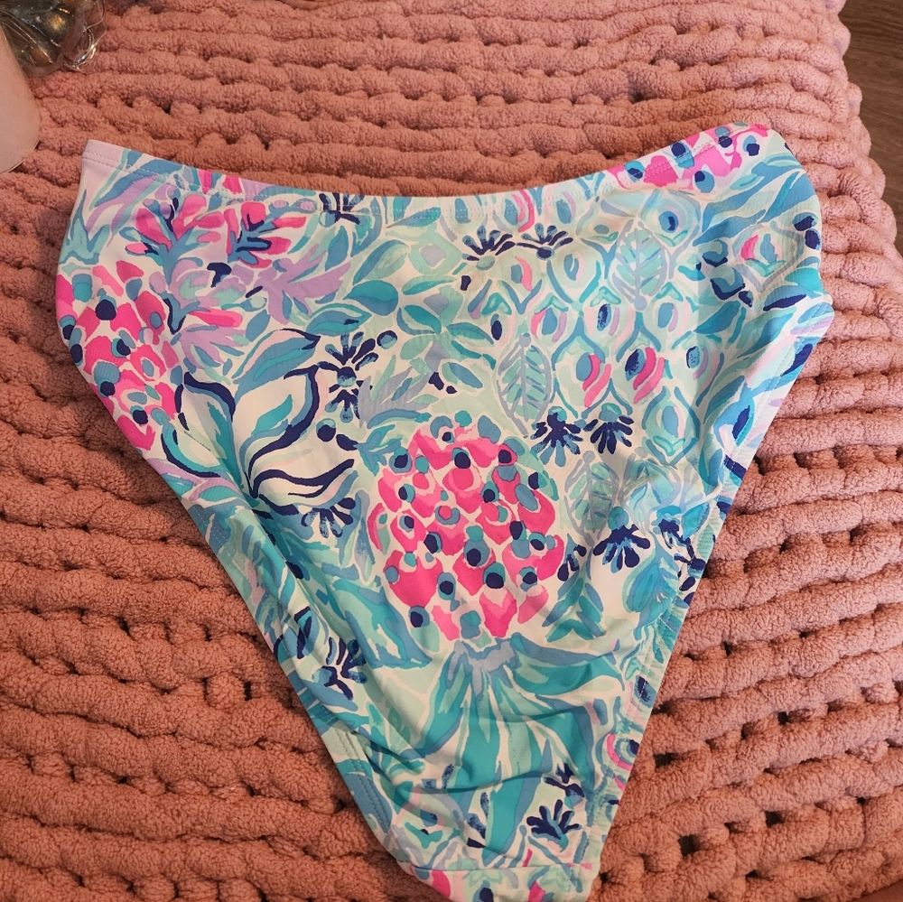 Colorful Patterned Bikini Bottom - Picture 3 of 13